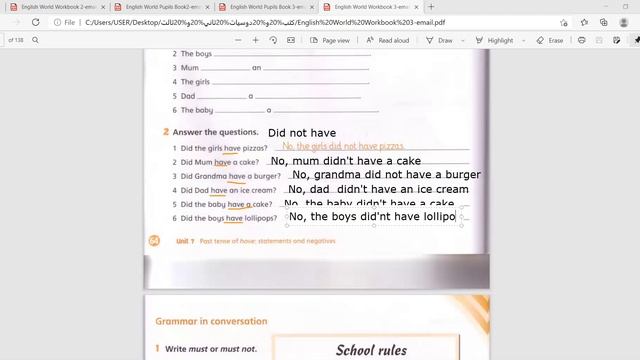 SMART APPLICATIONS ACADEMY garde 3 work book page 64+65 смотреть онлайн