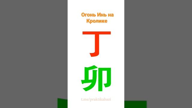 Столп дня Огонь Инь на Кролике | Дин Мао | 60 типов личности в бацзы