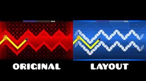 «Nine Circles» Original vs Layout | Geometry Dash Comparison