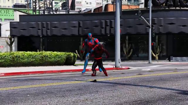 SPIDERMAN (MILES MORALES) VS SPIDER-MAN 2099