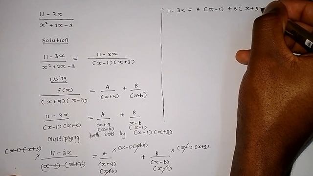 A Viral Algebra Problem: How to Solve (11-3x)÷(x²+2x-3), Partial Fractions: Math Olympiad смотреть онлайн