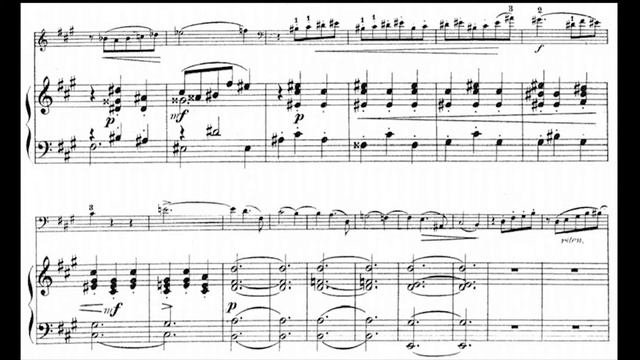 [Cesar Cui] Scherzando in A minor, Op.36 No.1 (Score-Video) смотреть онлайн