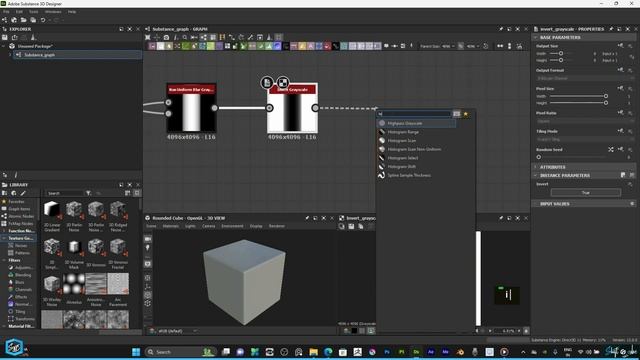 Substance 3D Designer Quick Tip | Simple Pattern | Hard surface | Shift 4 Cube смотреть онлайн