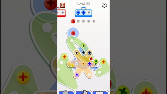Screw Jam Game Level - 55 Without Booster | Entertainment Games #entertainment #games смотреть онлайн