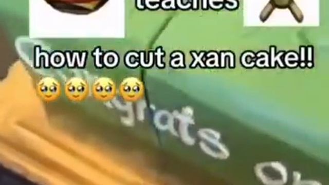 the original Roblox chezburger teaches teddy bear how to cut xan cake ❗️ смотреть онлайн