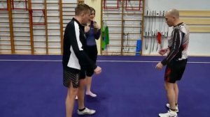 Стопорящие удары ногами и комбинации в УШУ САНЬДА с Киселевым и Горским