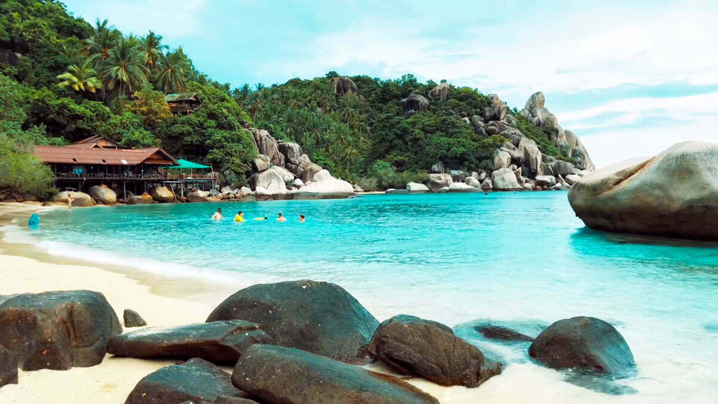 Ко Тао, Таиланд - Самый расслабляющий тропический Райский остров в Таиланде смотреть онлайн