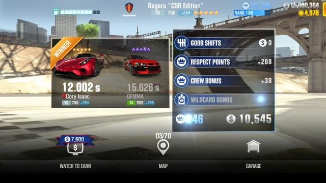 CSR 2 Hypercar Forum Races 1-4 (Regera CSR Edition) 0 Fusion Parts смотреть онлайн