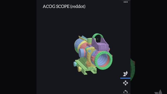 ACOG scopes for Modern Warface add-on and other 3d guns смотреть онлайн