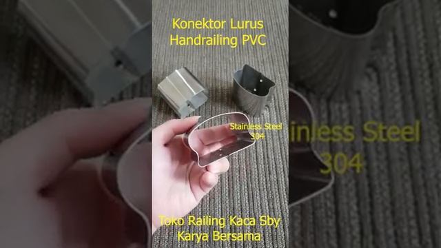 SAMBUNGAN KONEKTOR HANDRAILING PVC LURUS STAINLESS STEEL 304 смотреть онлайн