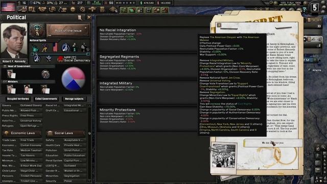 HOI4: TNO - The United States of America #17 - This is for you, Brother смотреть онлайн