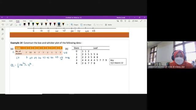 SM025 W10 TUTORIAL 3 TOPIC 6 [Quartile & Percentile Ungrouped Data] смотреть онлайн