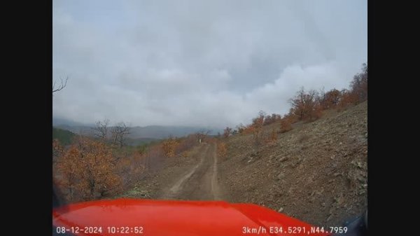 2024 12 08 От Малореченского к горе Ликон с регистратора