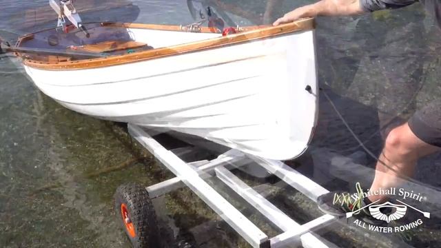 The Classic Whitehall Spirit® Westcoast 11.6 Single Slide Seat Sculling Rowboat
