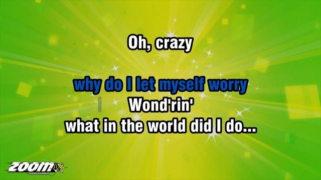 Patsy Cline - Crazy - Karaoke Version from Zoom Karaoke смотреть онлайн