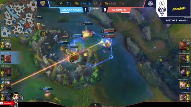 ACTION PH VS GALAXY RAZER FULL GAME 2 FINALS (LoL: WildRift SEA Icon Series Ph: Preseason D6) смотреть онлайн