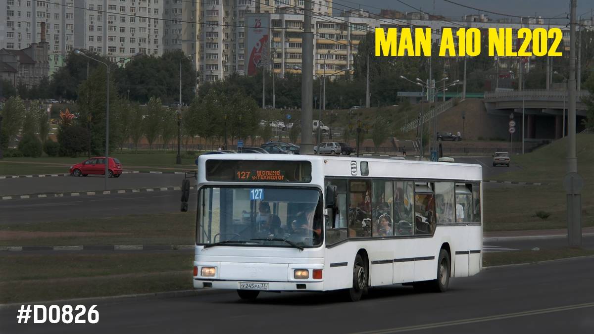MAN A10 NL202 (MAN D0826 LUH 06 & ZF 4HP500)
