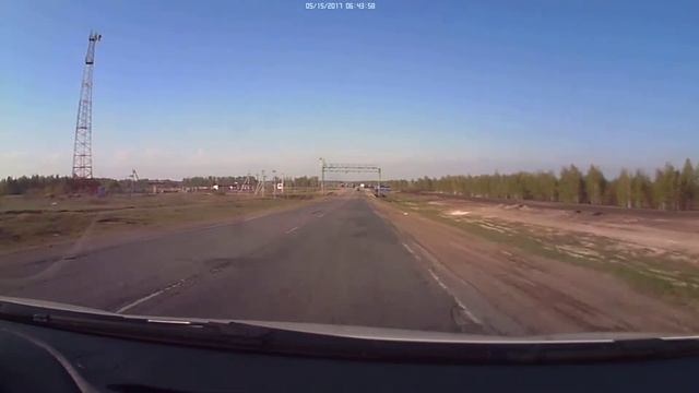 15.5.2017 (clip 1) - road from Syzran to Saratov (Russia) смотреть онлайн