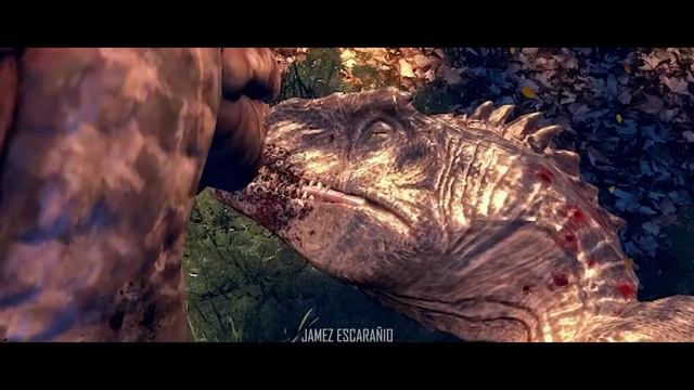 Giganotosaurus vs Spinosaurus (FULL ANIMATION) Chapter 1 - Episode 3 смотреть онлайн
