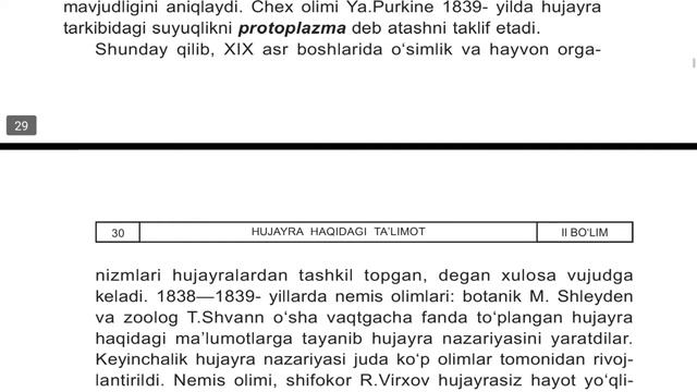 9-SINF BIOLOGIYA 9-MAVZU "HUJAYRANI O'RGANISH TARIXI VA HUJAYRA NAZARYASI" 2019-YIL смотреть онлайн