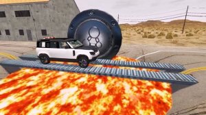 ТЕСТДРАЙВ АВТО! BeamNG.drive  - машины врезаются на скорости! КрашТест на дороге! Машины и Грузовики