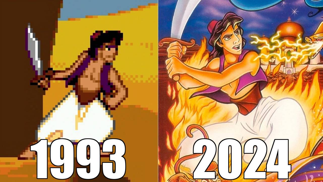 Эволюция серии игр Аладдин [1993-2024] смотреть онлайн