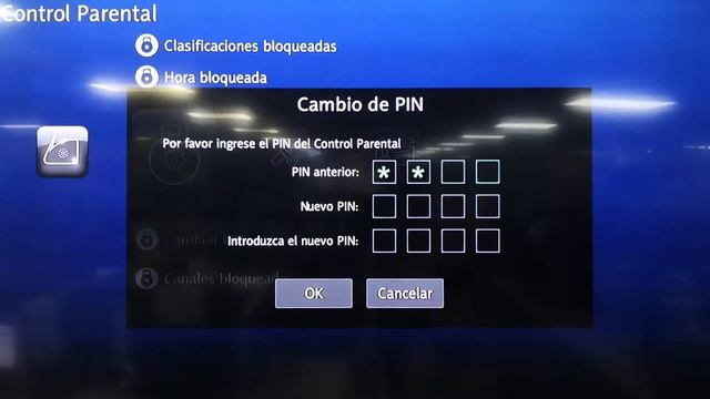 KAON(Verimatrix) - Cambiar PIN Control Parental смотреть онлайн