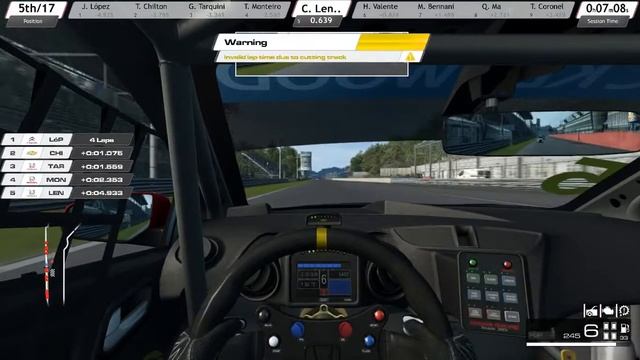RaceRoom @ WTCC - Monza - Full Race - Onboard смотреть онлайн