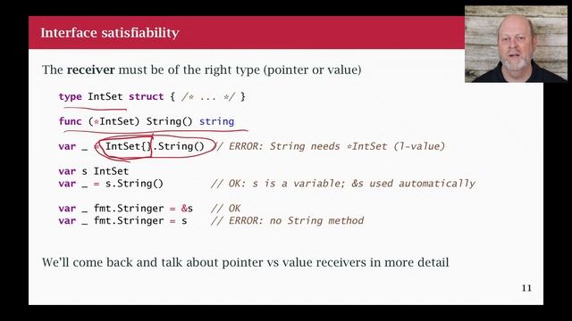 Go Class: 18 Methods and Interfaces смотреть онлайн