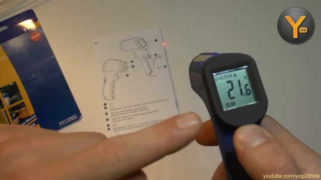 Review: TFA ScanTemp 330 / Infrarot Thermometer mit Laserpointer смотреть онлайн