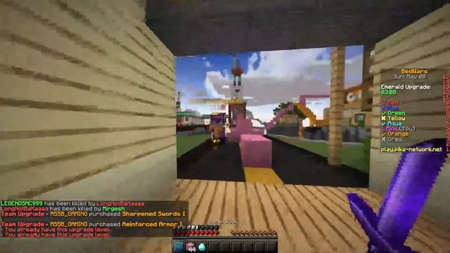 Minecraft Bedwars With Subscribers on 24/7 Server #2 || Pika Network смотреть онлайн