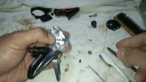 SHIMANO ALTUS SL-M370 overhaul / maintenance / left shifter only