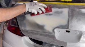 Правильная обработка шпатлевки#автопокраска#покраскаавто#кузовнойремонт#автомаляр#покраска#шпатлевк