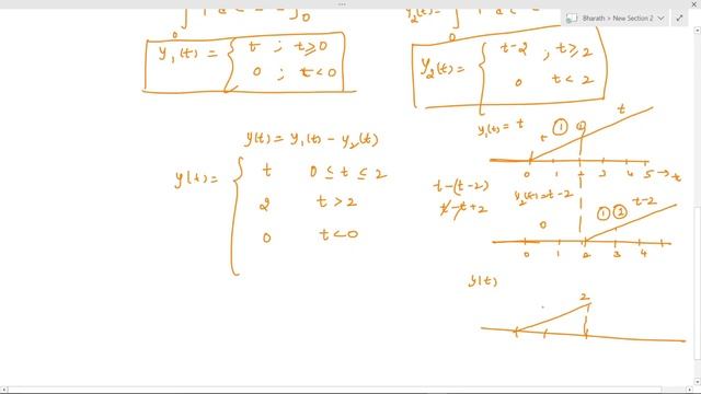 11. Convolution integral - Unit step with rectangular using properties смотреть онлайн