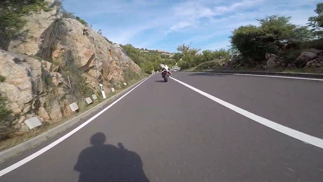 Riding from Karlobag to Starigrad-Ducati 999 & Honda 954 part2 смотреть онлайн
