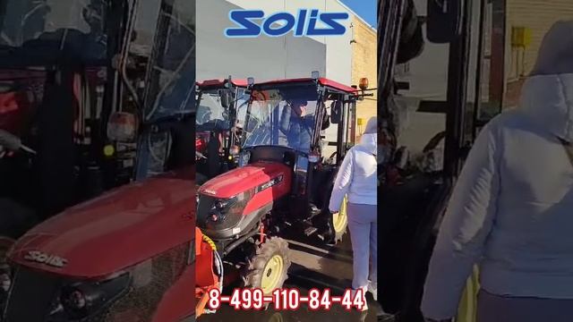 Проводим демонстрации тракторов Solis смотреть онлайн