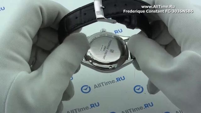 Обзор. Мужские наручные часы Frederique Constant FC-303SN5B6 смотреть онлайн