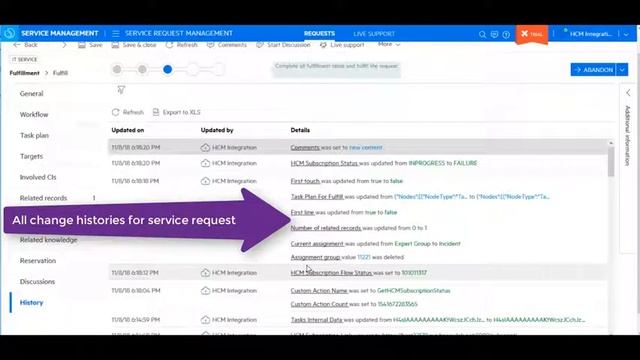 Service Management Automation (SMAX) integration with HCM