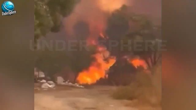 Out Of Control! Families Flee As Firestorm Engulfs Their Homes! Loeches, Madrid, Spain.
