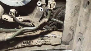 снятие генератора nissan pathfinder 4 (r52), 2015гв, 3.5 бензин