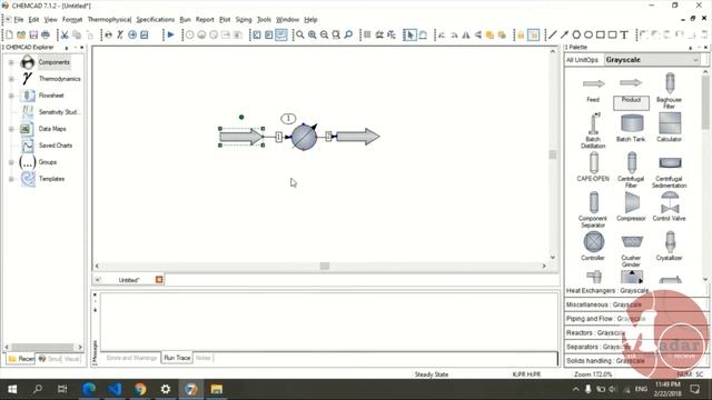 Introduction to CHEMCAD, mixer and divider1 смотреть онлайн