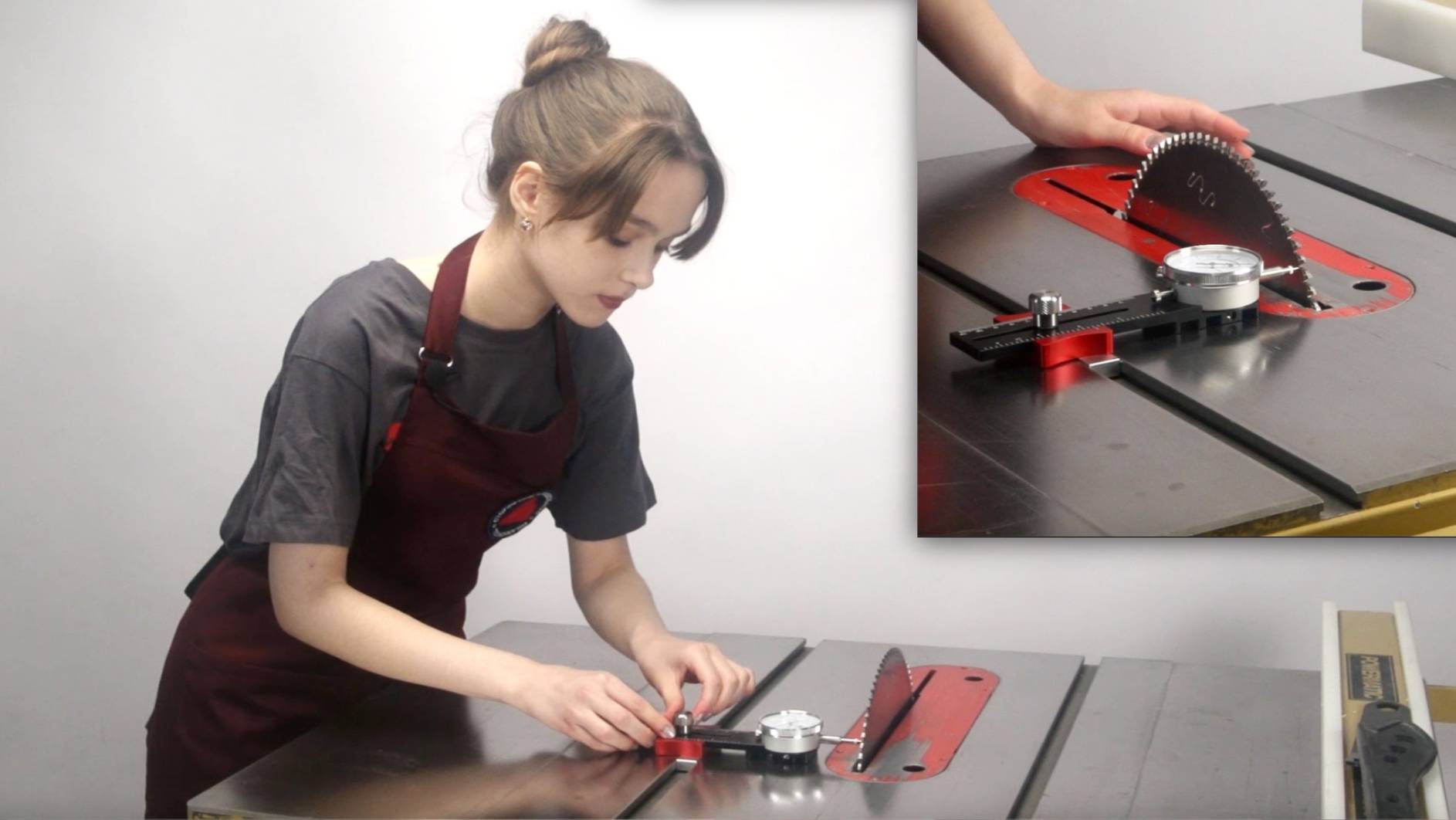 Самый необходимый инструмент для настройки и проверки циркулярной пилы | Измеритель SPH-003 Woodwork смотреть онлайн