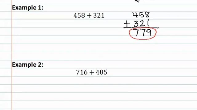 1.1c Whole Numbers and Decimals - Add Whole Numbers смотреть онлайн