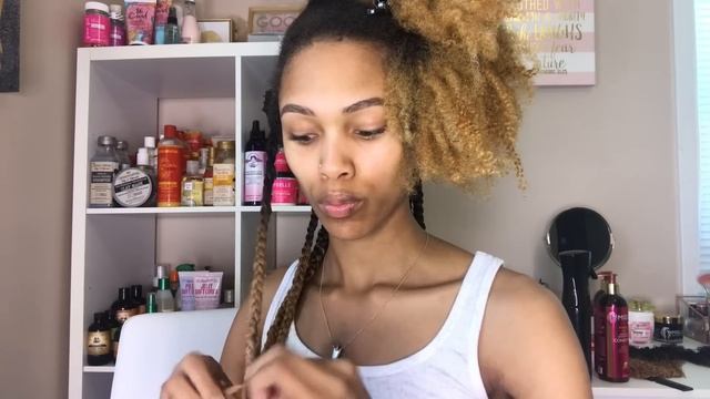 How I Grew My Hair Overnight | Easy Way To Get Longer Curls Using... смотреть онлайн