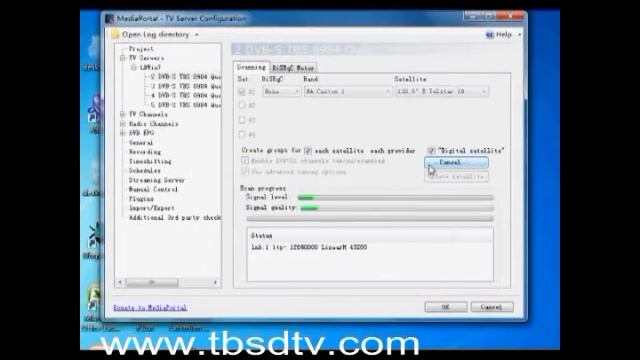 How to use TBS6984 DVB-S2 Quad Tuner to watch satelllite TV on Media Portal смотреть онлайн
