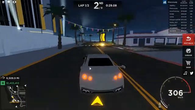 Nissan GTR vs Mclaren P1 || Roblox Driving Simulator смотреть онлайн