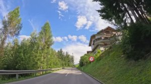 АВСТРИЯ -  живописная поездка из Целль-ам -Циллера в Целль-ам-Зее по Альпенштрассе Герлос! 4K 60fps