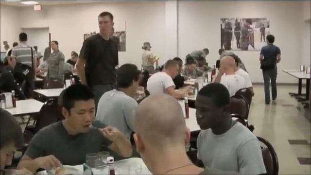 Air Force BMT Zero week lunch смотреть онлайн