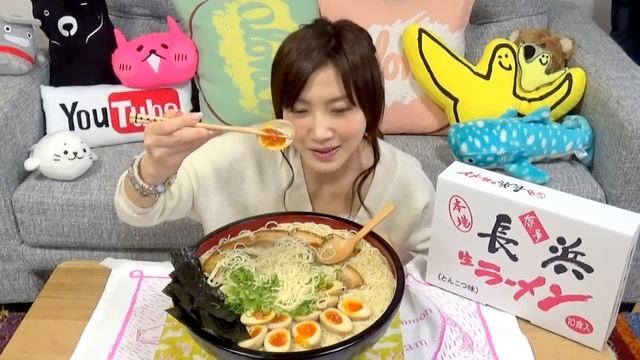 Kinoshita Yuka [OoGui Eater] 10 Packs Of ToshiKoshi Ramen (New Years Ramen)