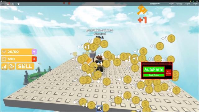 HAMMER SIMULATOR | SCRIPT/HACK | AUTO FARM & TP COINS смотреть онлайн